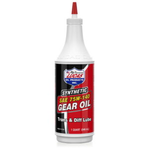 LUCAS Synthetic Gear Oil SAE 75W140 1 Quart 946ml