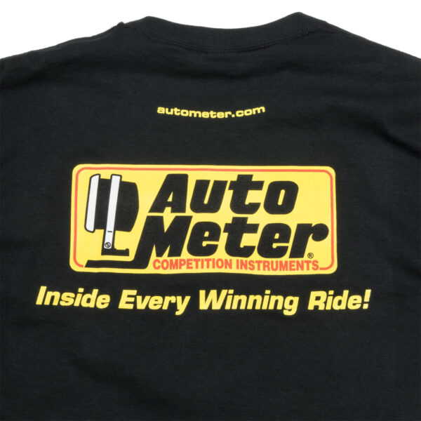 AUTOMETER T-Shirt, Adult Medium, Black, 'Competition Instruments' - Image 7