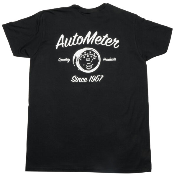 AUTOMETER T-Shirt, Adult Xlarge, Black, 'Vintage' - Image 4