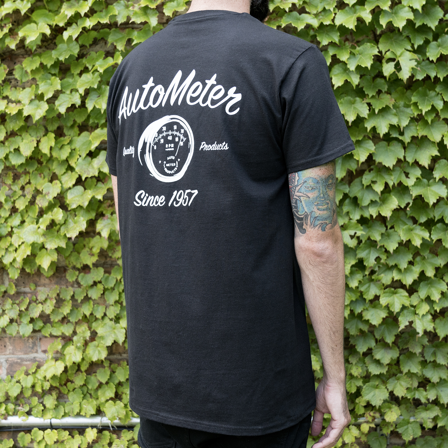 AUTOMETER T-Shirt, Adult Large, Black, 'Vintage' - Image 2