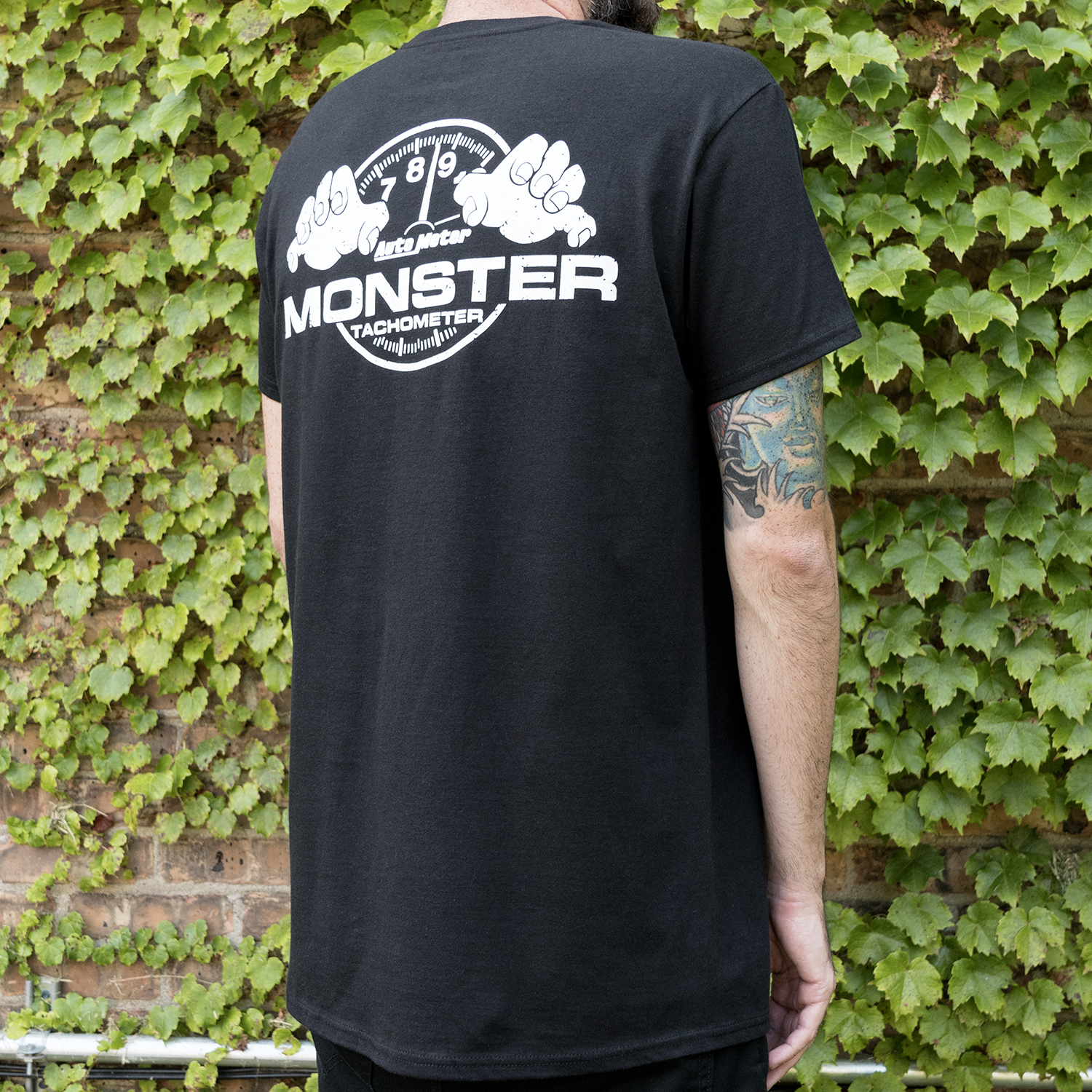 AUTOMETER T-Shirt, Adult Medium, Black, 'Monster' - Image 2