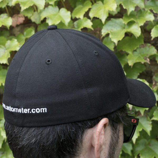 AUTOMETER Hat, Nu-Fit Small-Medium, Black, 'Corporate' - Image 3