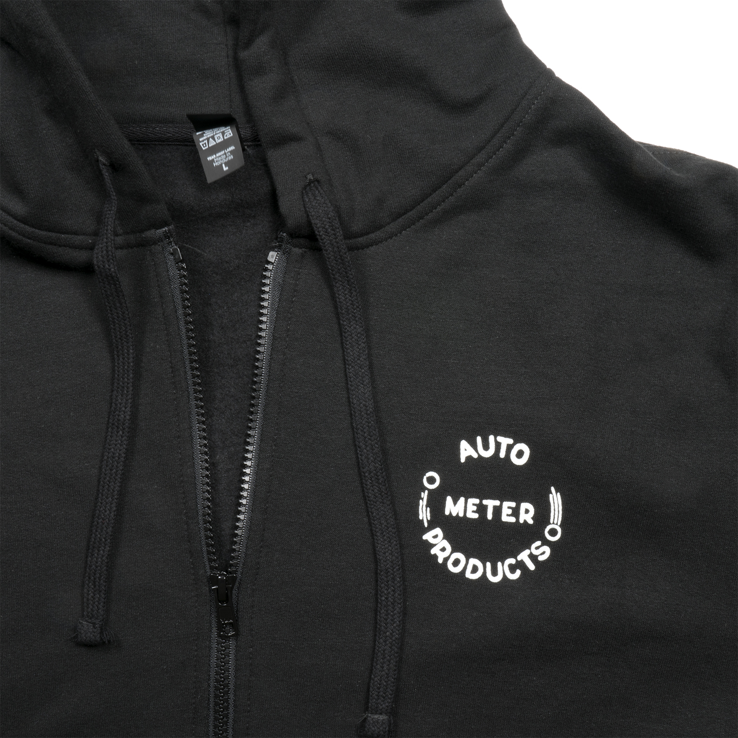 AUTOMETER Zip Hoodie, Adult Xxxlarge, Black, 'Vintage' - Image 5