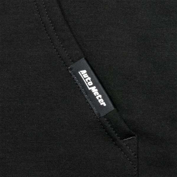 AUTOMETER Zip Hoodie, Adult Medium, Black, 'Vintage' - Image 7