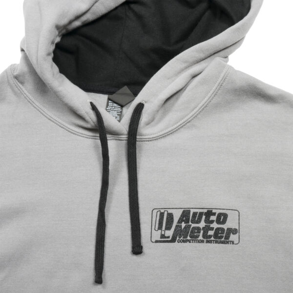 AUTOMETER Pullover Hoodie, Adult Xlarge, Gray, 'Competition' - Image 5
