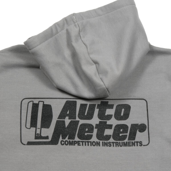 AUTOMETER Pullover Hoodie, Adult Xlarge, Gray, 'Competition' - Image 6