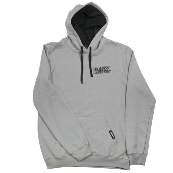AUTOMETER Pullover Hoodie, Adult Xlarge, Gray, 'Competition' - Image 3