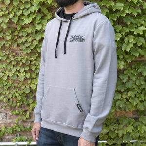 AUTOMETER Pullover Hoodie, Adult Xlarge, Gray, 'Competition'