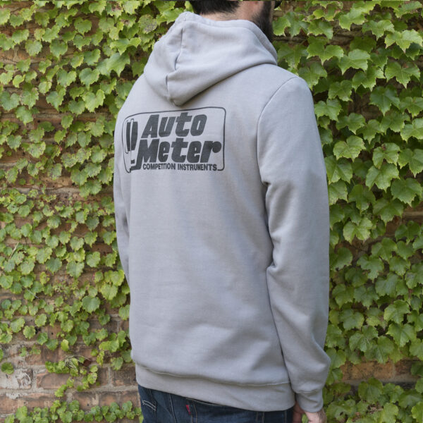 AUTOMETER Pullover Hoodie, Adult Xlarge, Gray, 'Competition' - Image 2