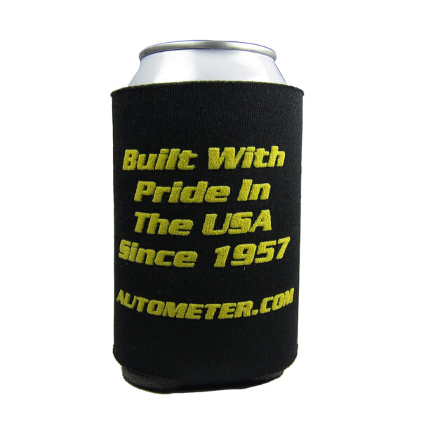 AUTOMETER Competition Instruments Drinks Can Koozie, Black - Image 3