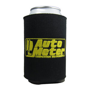 AUTOMETER Competition Instruments Drinks Can Koozie, Black