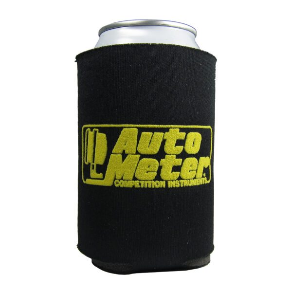 AUTOMETER Competition Instruments Drinks Can Koozie, Black