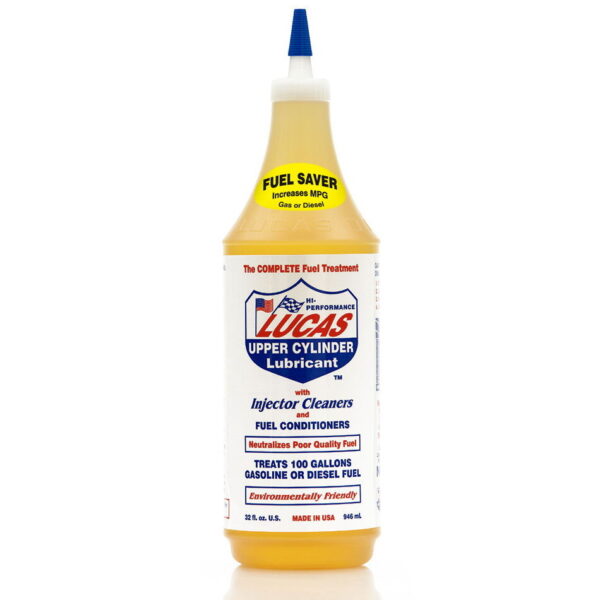 LUCAS Fuel & Injector Cleaning Treatment 1 Quart 32fl oz 946ml