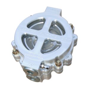 CLEAR VIEW 6 Inch Dry Sump #16 Port 115 Micron