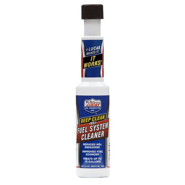 LUCAS Deep Clean Fuel System Cleaner 5.25fl oz 155ml