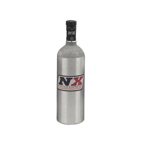 NITROUS EXPRESS 1.4 lb Bottle W/ Motorcycle Valve (3.2 Dia. X 11.38 Tall)