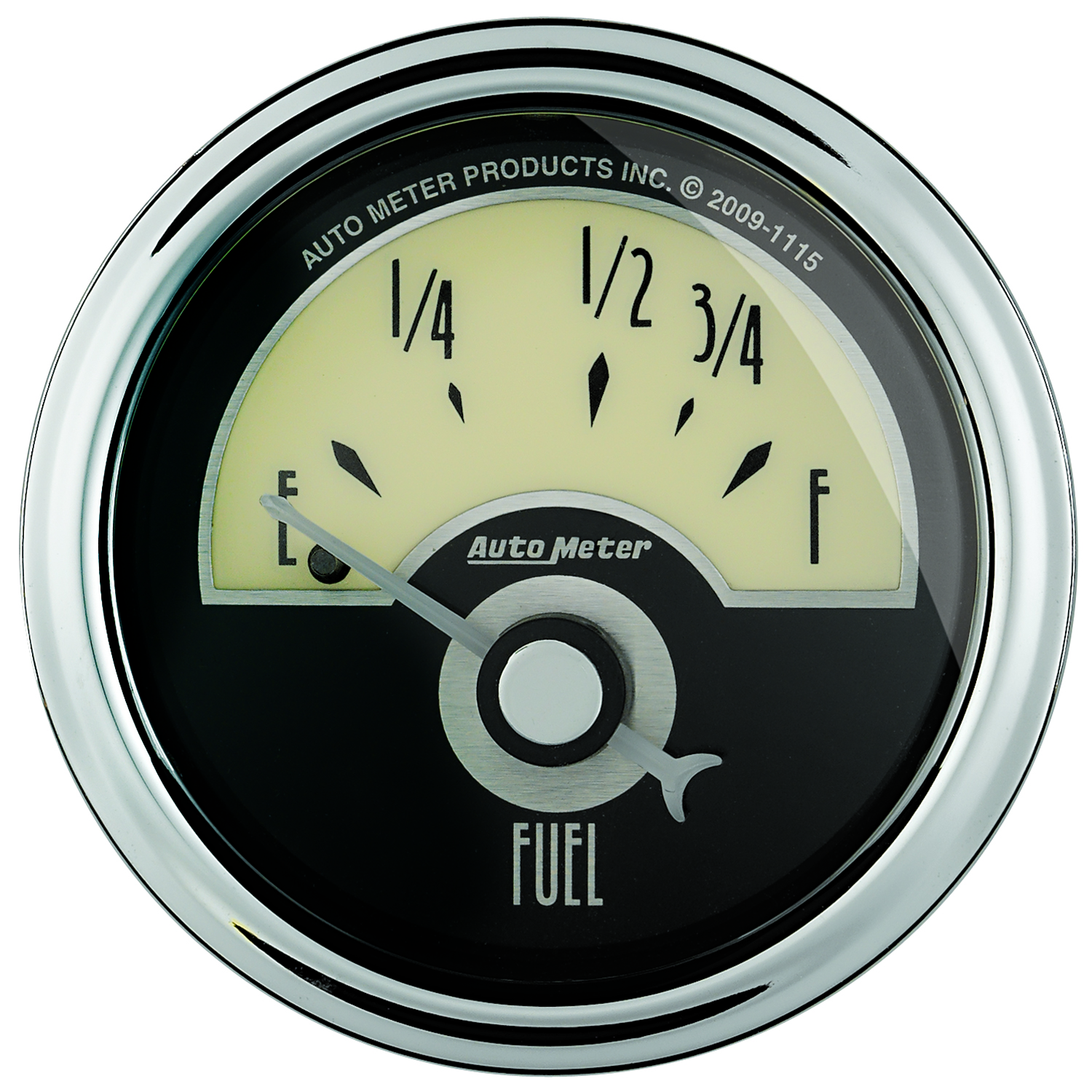 AUTOMETER Fuel Level Gauge 2 1/16", 73&deg; To 10&deg;F, Elec, Cruiser Ad