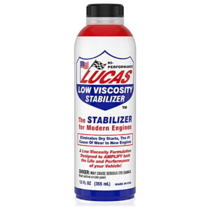 LUCAS Low Viscosity Engine Oil Stabiliser 12fl oz 355ml