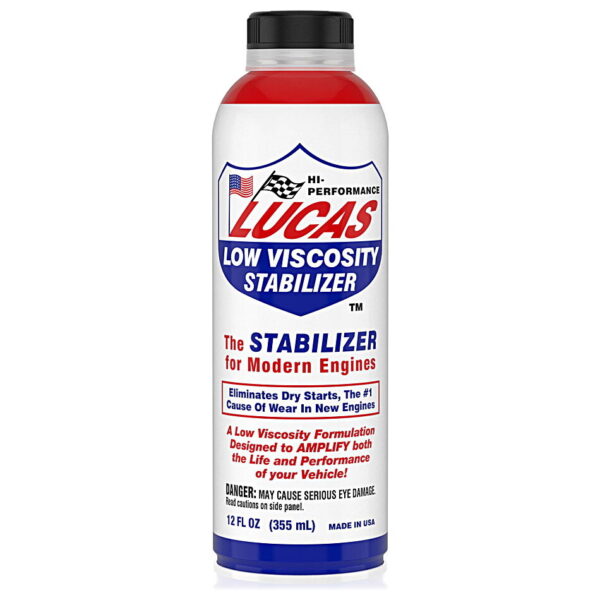 LUCAS Low Viscosity Engine Oil Stabiliser 12fl oz 355ml