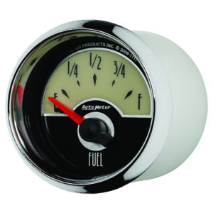 AUTOMETER Fuel Level Gauge 2 1/16", 240° To 33°F, Elec, Cruiser