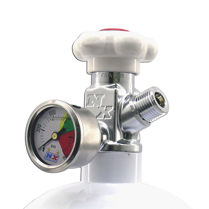 NITROUS EXPRESS Brass Bottle Valve For 15lb Bottle