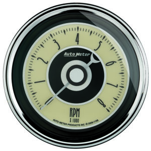 AUTOMETER Tachometer Gauge 3 3/8", 8K RPM, In-Dash, Cruiser Ad