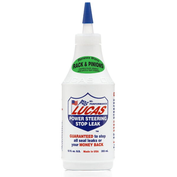 LUCAS Power Steering Stop Leak Fluid 12fl oz 355ml