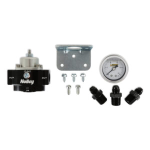 HOLLEY 12-840 Regulator Kit, Gauge And Fittings