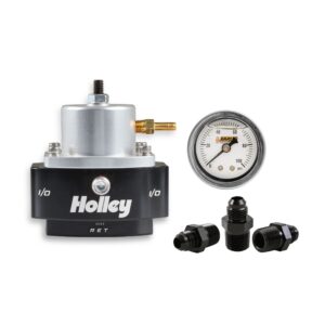 HOLLEY 12-880 Regulator Kit, Gauge And Fittings