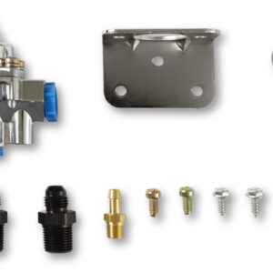 HOLLEY 12-882 Regulator Kit, Gauge And Fittings
