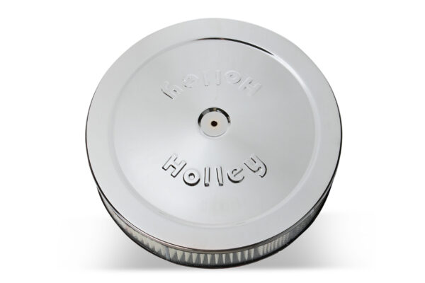 HOLLEY Air Cleaner - 14 Chrom Holley