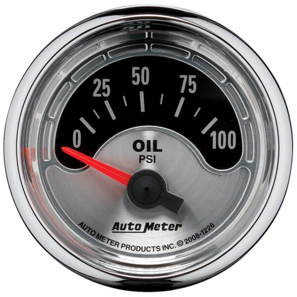 AUTOMETER 5PC Gauge Kit 3 3/8" & 2 1/16", Elec. Speedometer, American Muscle - Image 3