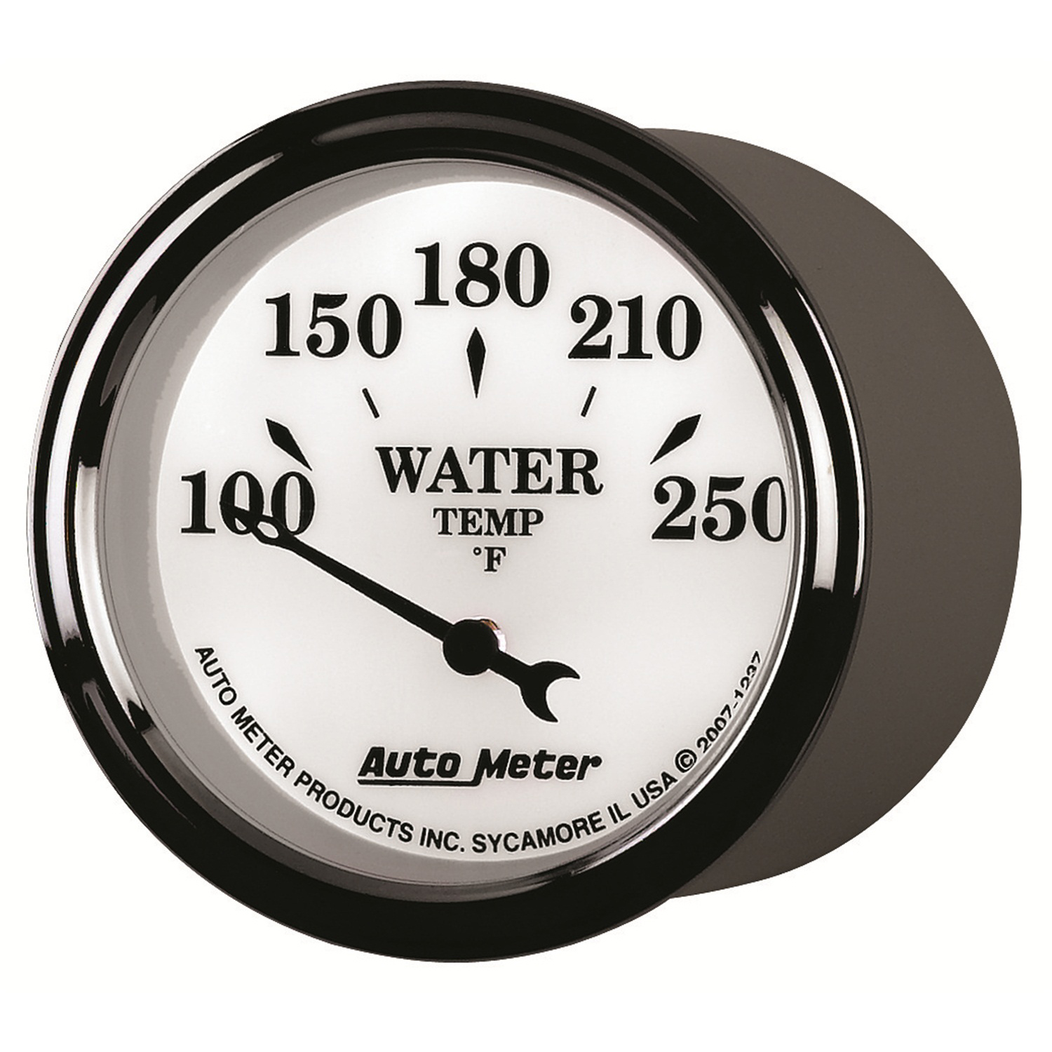 AUTOMETER Water Temperature Gauge 2 1/16", 250°f, Elec, Old Tyme White II - Image 3