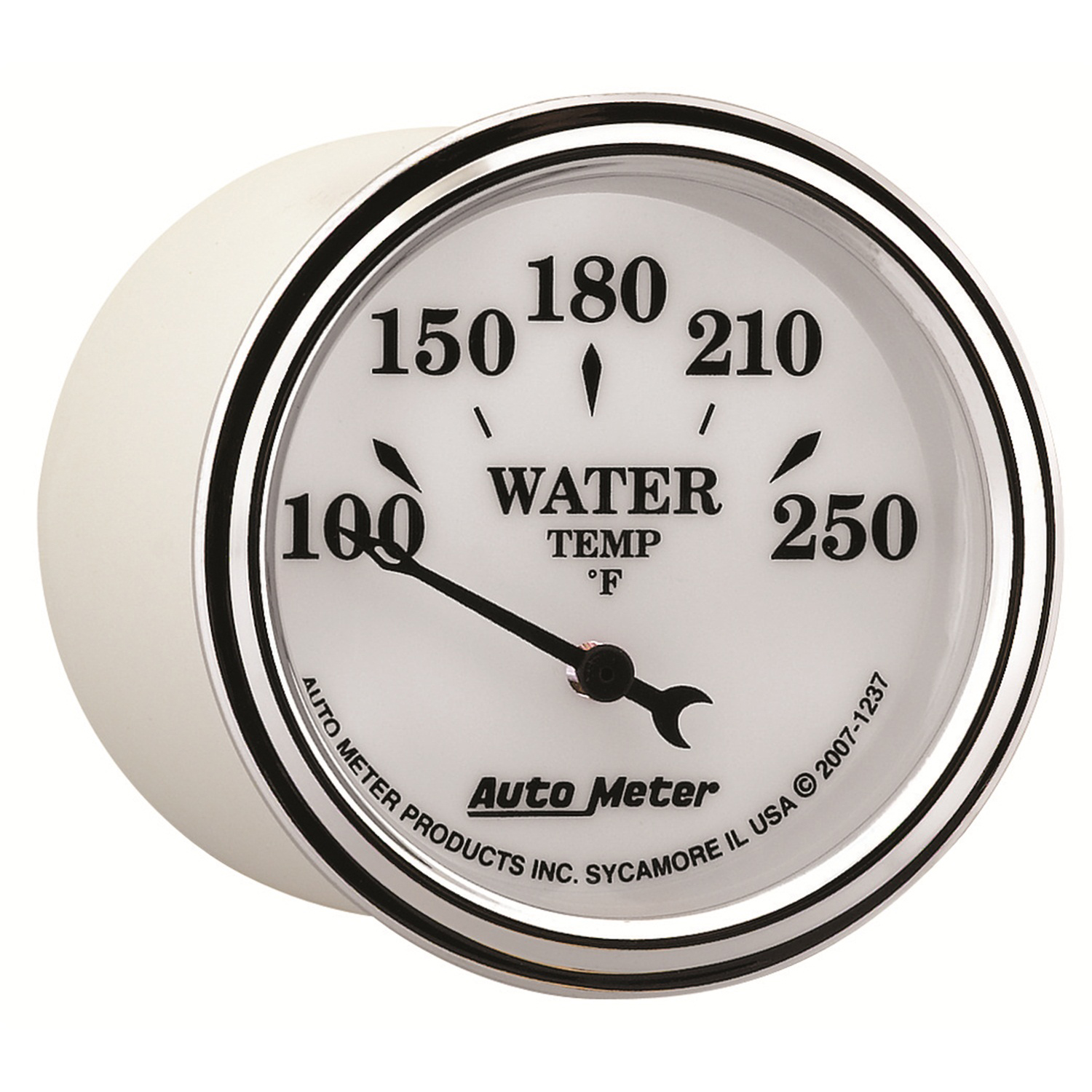 AUTOMETER Water Temperature Gauge 2 1/16", 250°f, Elec, Old Tyme White II - Image 5
