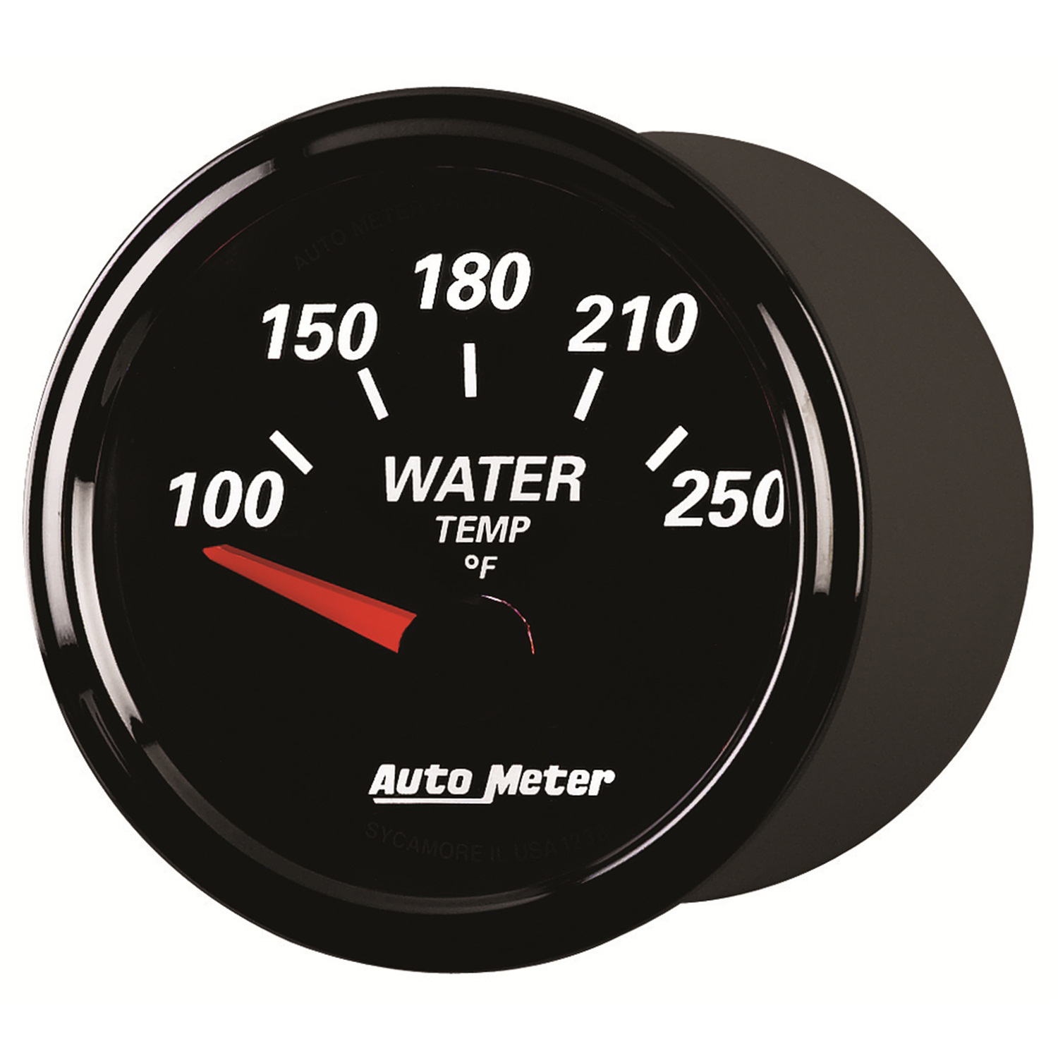 AUTOMETER Water Temperature Gauge 2 1/16", 250°f, Elec, Designer Black II - Image 3