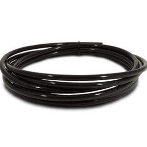 VIBRANT PERFORMANCE 3/8" Polyethylene Vacuum Tubing, 10ft, Black