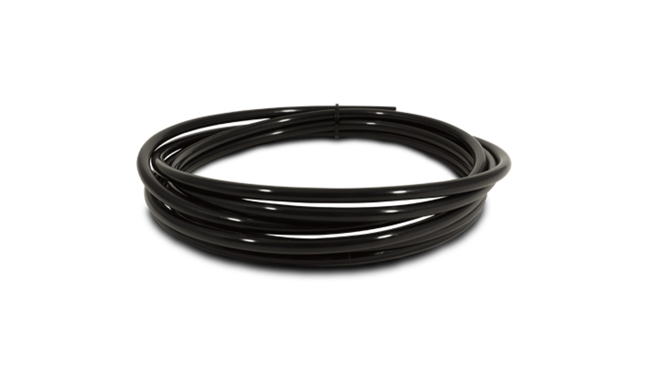VIBRANT PERFORMANCE 3/8" Polyethylene Vacuum Tubing, 10ft, Black