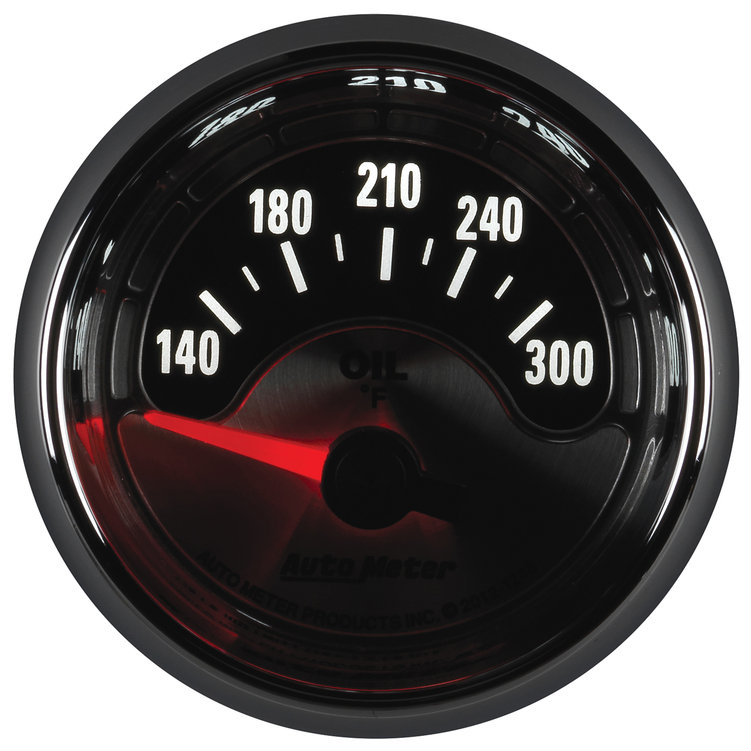 AUTOMETER Oil Temperature Gauge 2 1/16", 300°f, Elec, American Muscle - Image 4