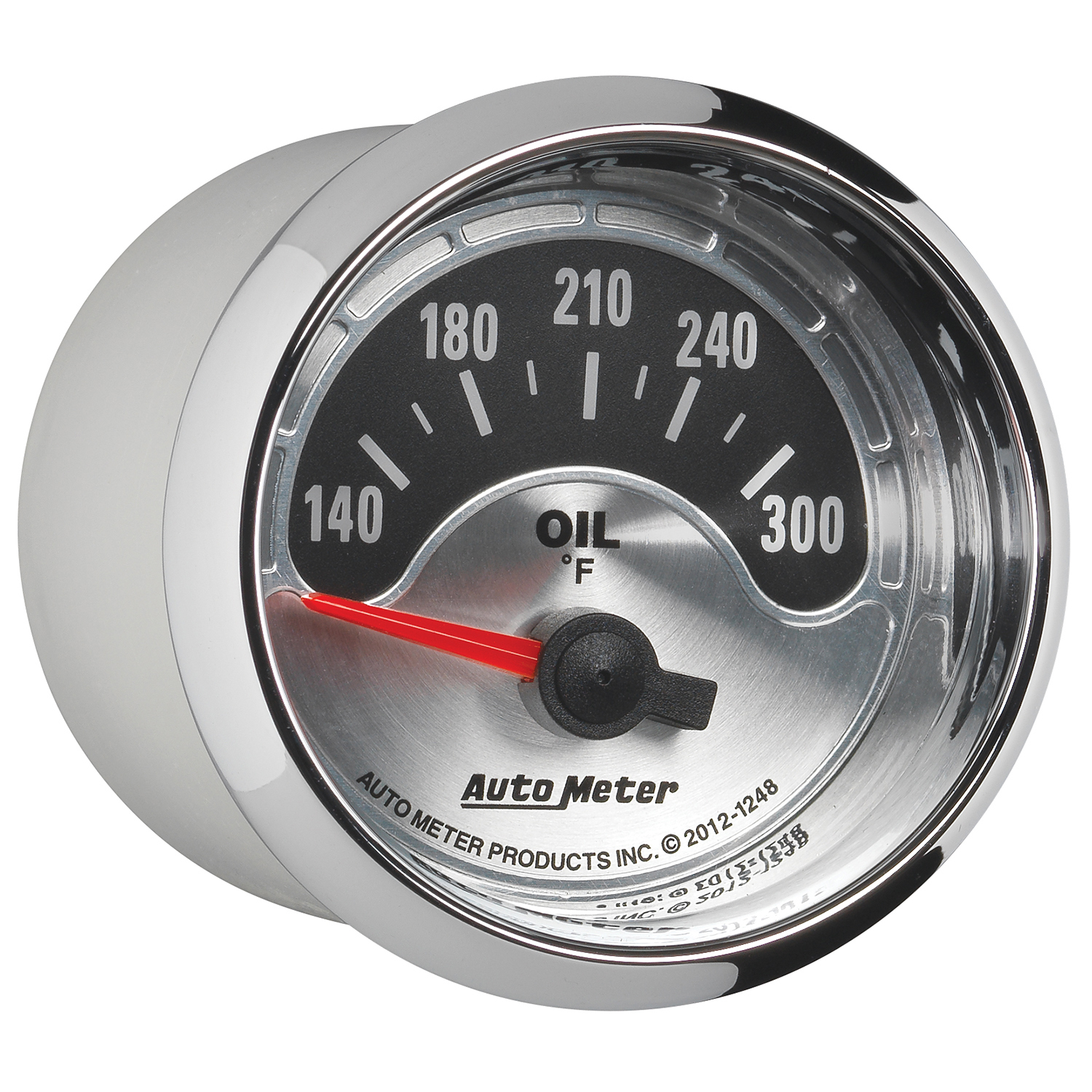 AUTOMETER Oil Temperature Gauge 2 1/16", 300°f, Elec, American Muscle - Image 5