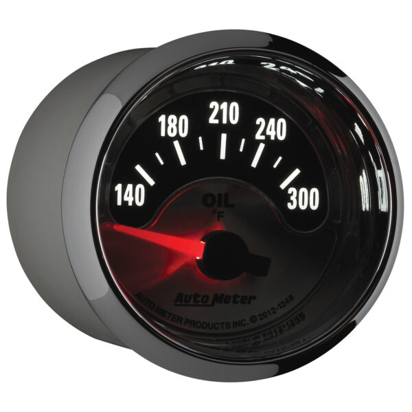 AUTOMETER Oil Temperature Gauge 2 1/16", 300°f, Elec, American Muscle - Image 6