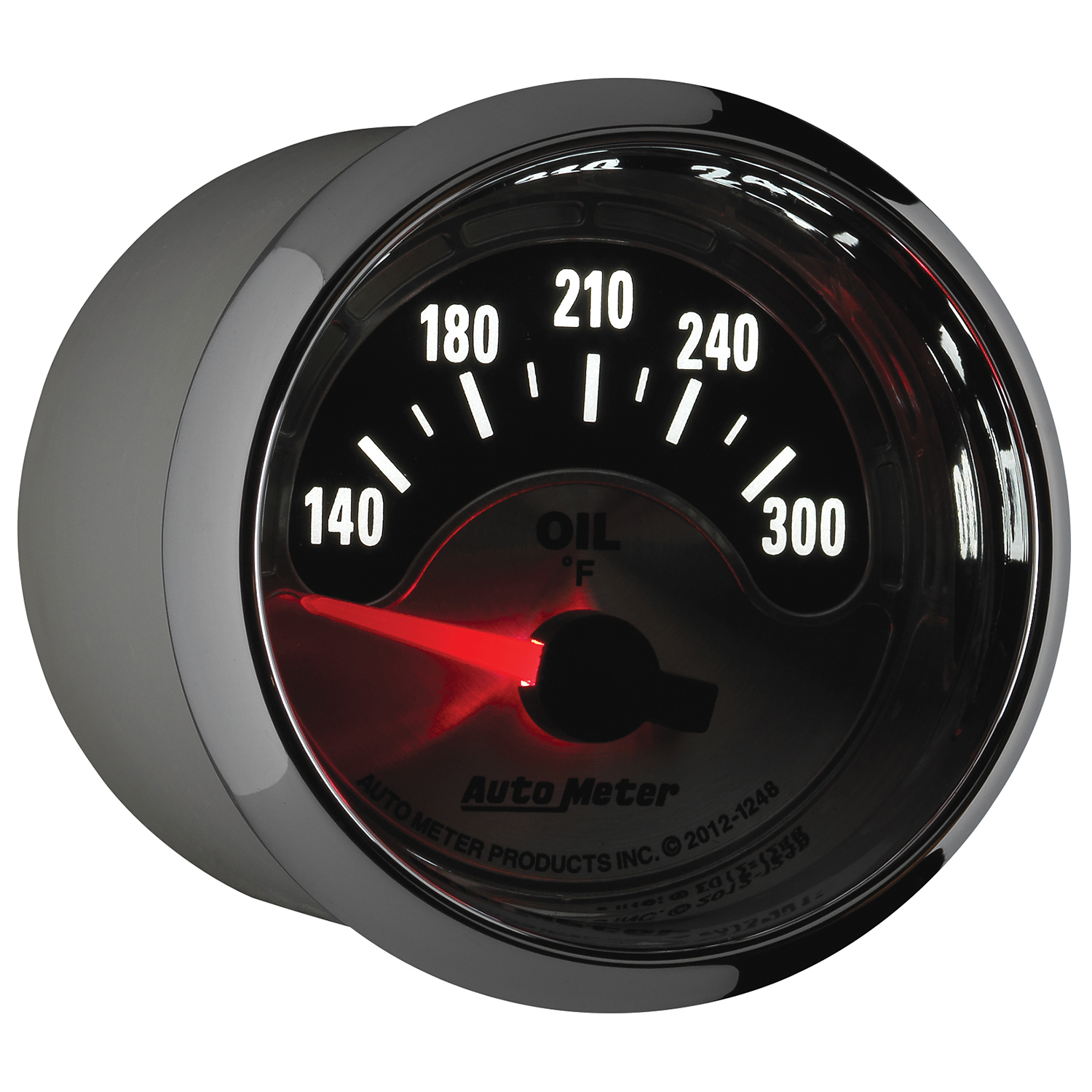 AUTOMETER Oil Temperature Gauge 2 1/16", 300°f, Elec, American Muscle - Image 6