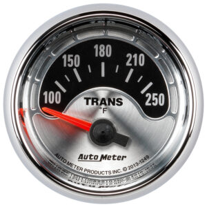 AUTOMETER Transmission Temperature Gauge 2 1/16", 250°f, Elec, American Muscle
