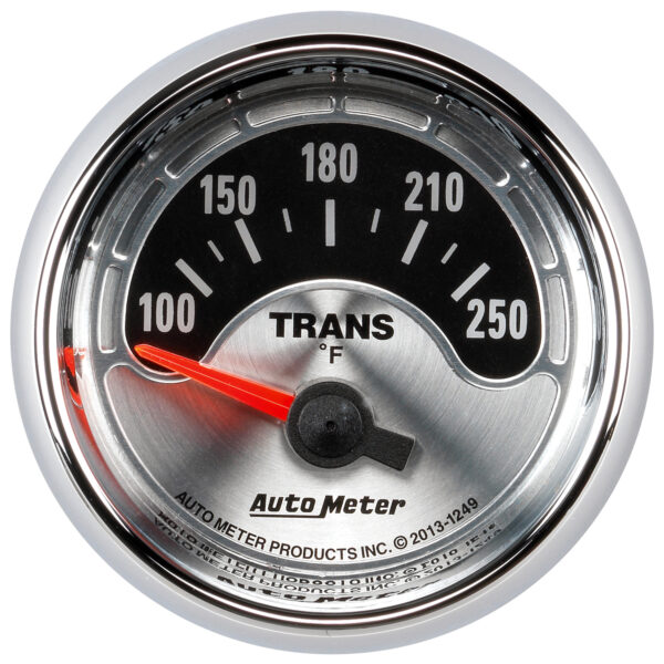 AUTOMETER Transmission Temperature Gauge 2 1/16", 250°f, Elec, American Muscle