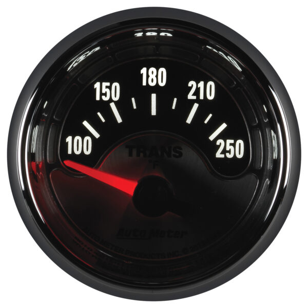 AUTOMETER Transmission Temperature Gauge 2 1/16", 250°f, Elec, American Muscle - Image 4