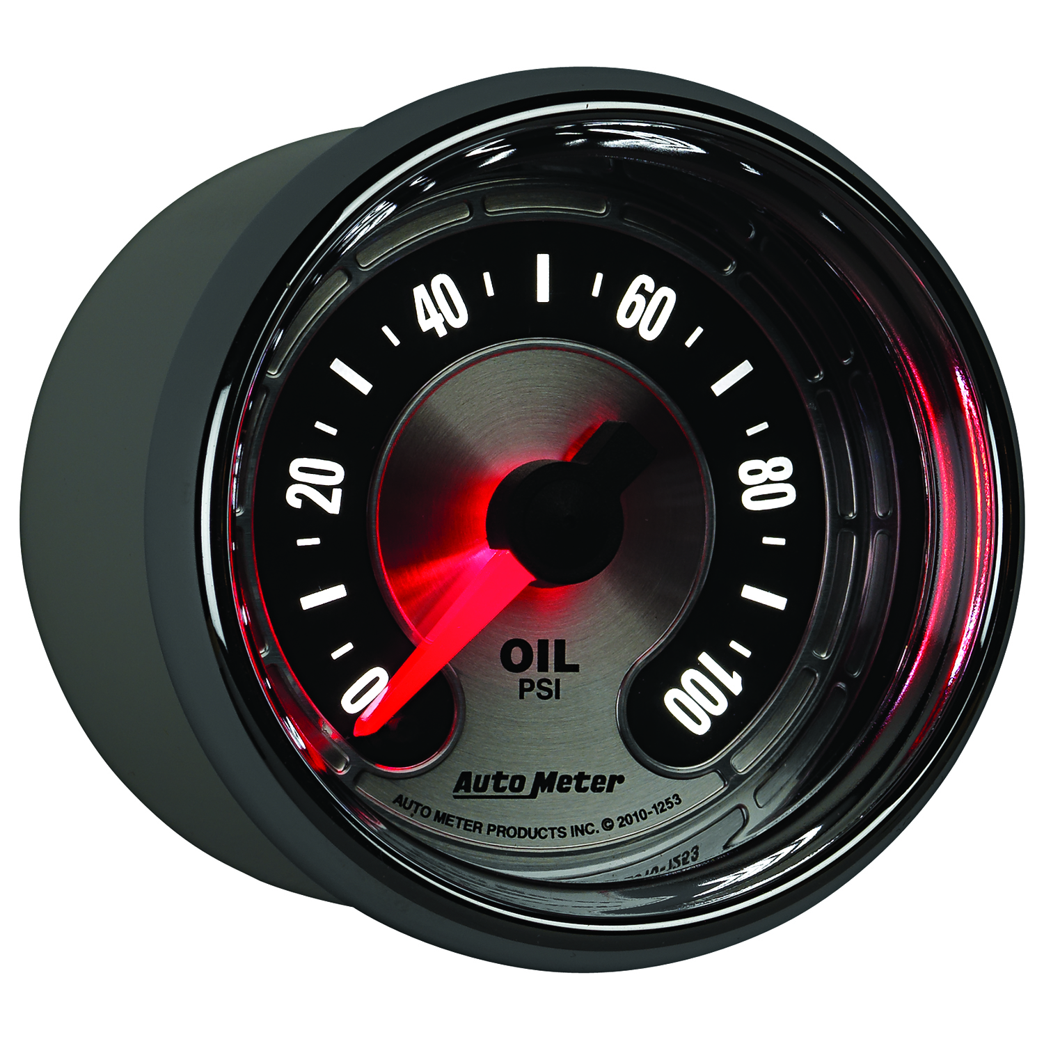 AUTOMETER Oil Pressure Gauge 2 1/16", 100PSI, Digital Stepper Motor, American Muscle - Image 5