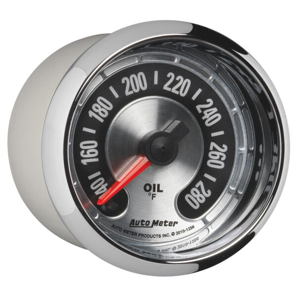 AUTOMETER Oil Temperature Gauge 2 1/16", 280°f, Digital Stepper Motor, American Muscle - Image 5