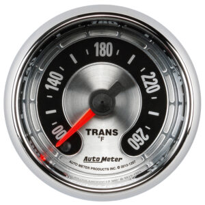 AUTOMETER Transmission Temperature Gauge 2 1/16" 260°f, Digital Stepper Motor, American Muscle