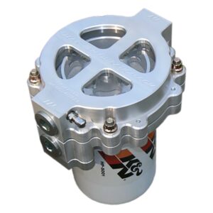 CLEAR VIEW Oil Filters 126-380 - 6" Screw-On/S1 #12 Ports, 380 Micron & Flat Bottom