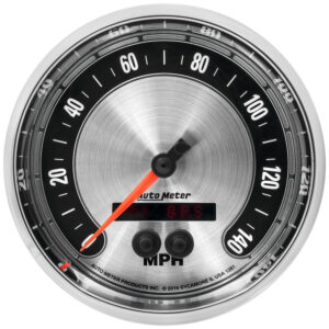 AUTOMETER Speedometer Gauge 5", 140MPH, GPS, American Muscle