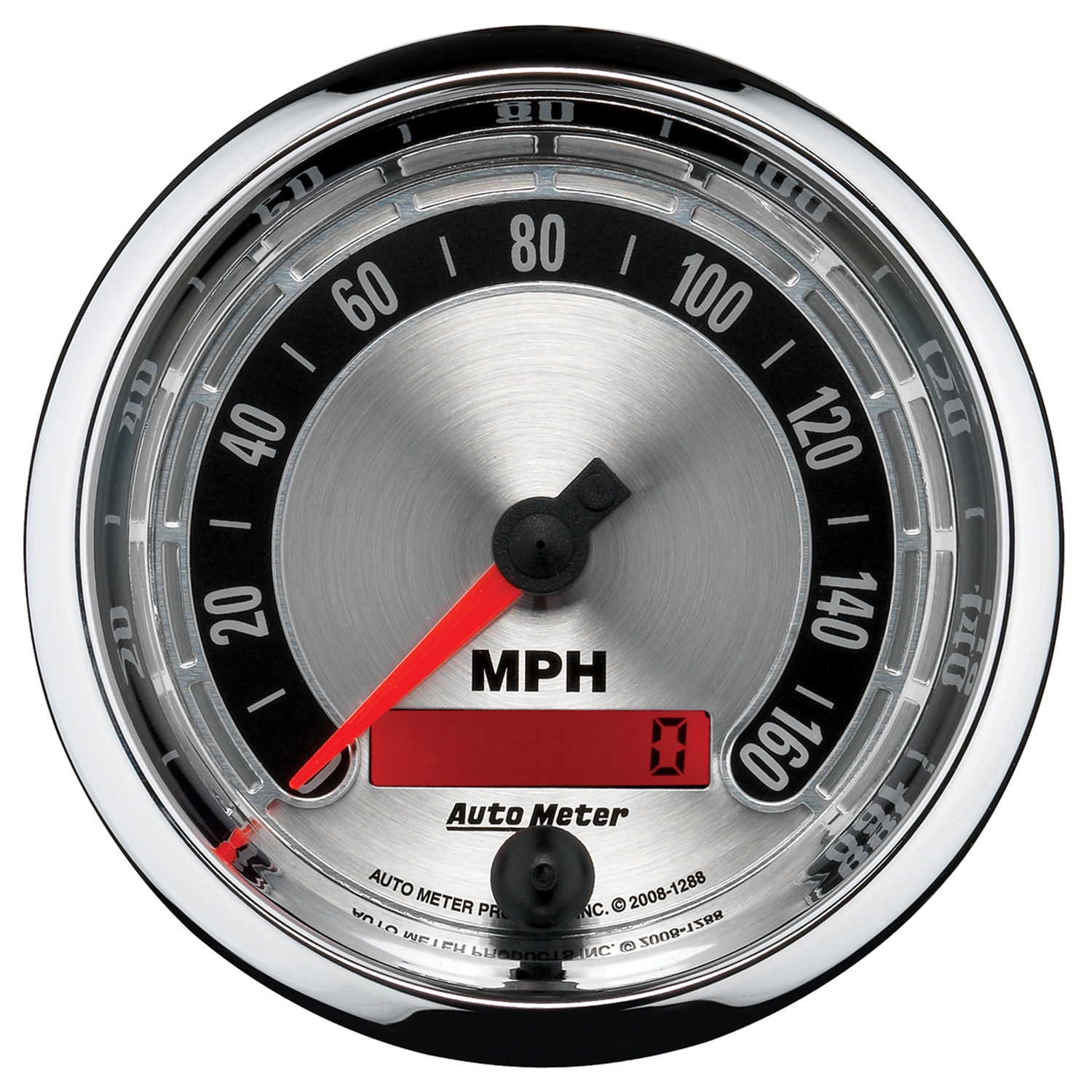 AUTOMETER 5PC Gauge Kit 3 3/8" & 2 1/16", Elec. Speedometer, American Muscle - Image 2